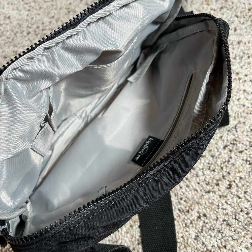 Kipling Black Nylon Crossbody Bag - Picture 3 of 4